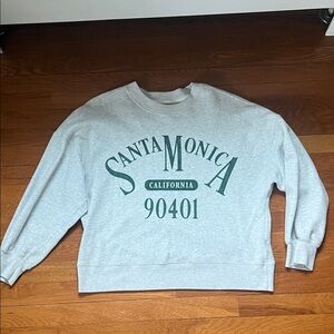 Abercrombie & Fitch Gray Santa Monica Sweatshirt
